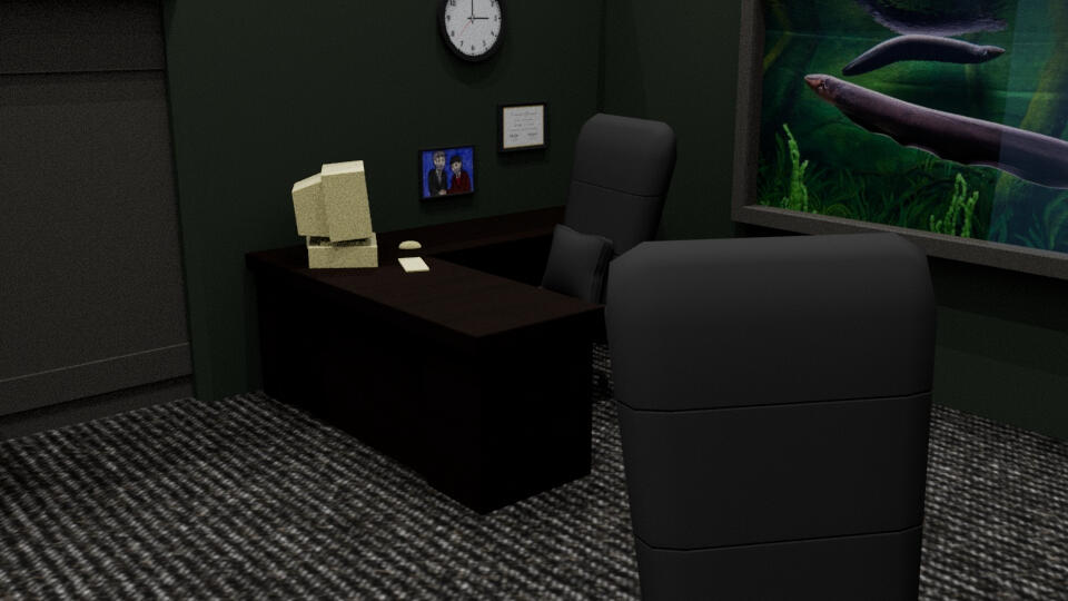 3D Model Manager's Office 1