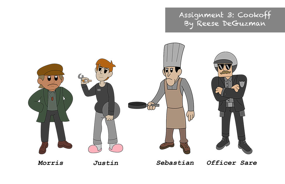 Visual Development Restaurant Staff